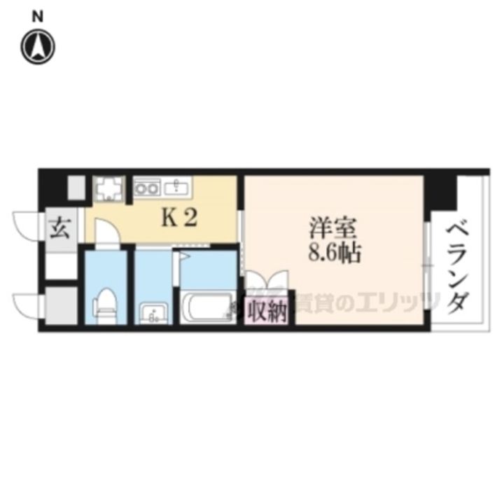 ラグゼナ梅小路京都西の間取り