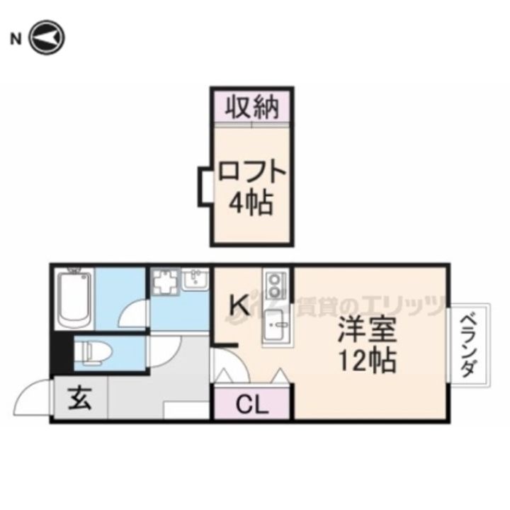 べストール柳町103の間取り