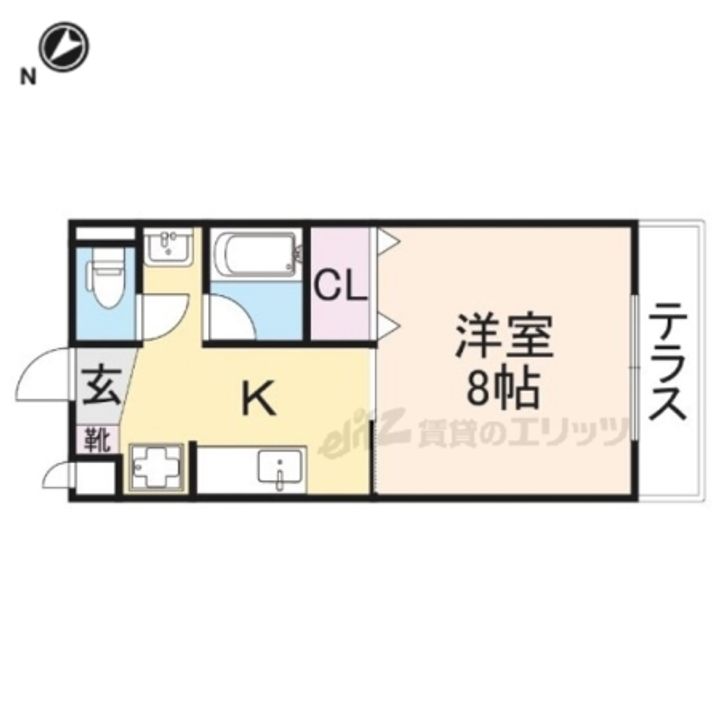 SurplusIハピネスAの間取り