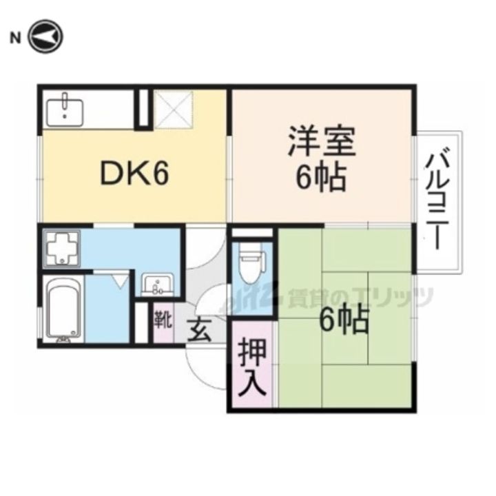 ベルメゾンの間取り