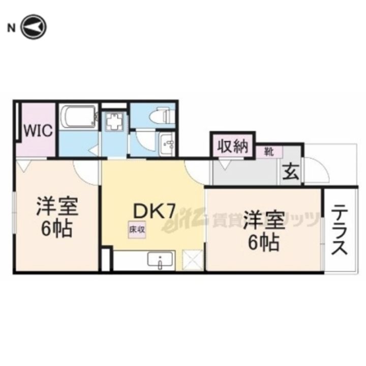 フレイズ?・??101の間取り