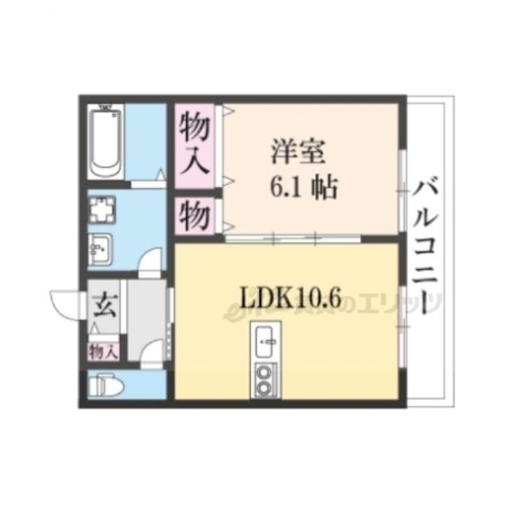 ユアメゾン桂の間取り