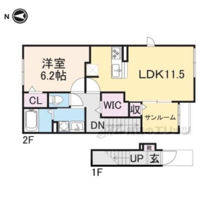 メゾン・ド・ジュネス・?の間取り