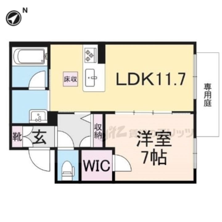 ボヌール メゾンの間取り