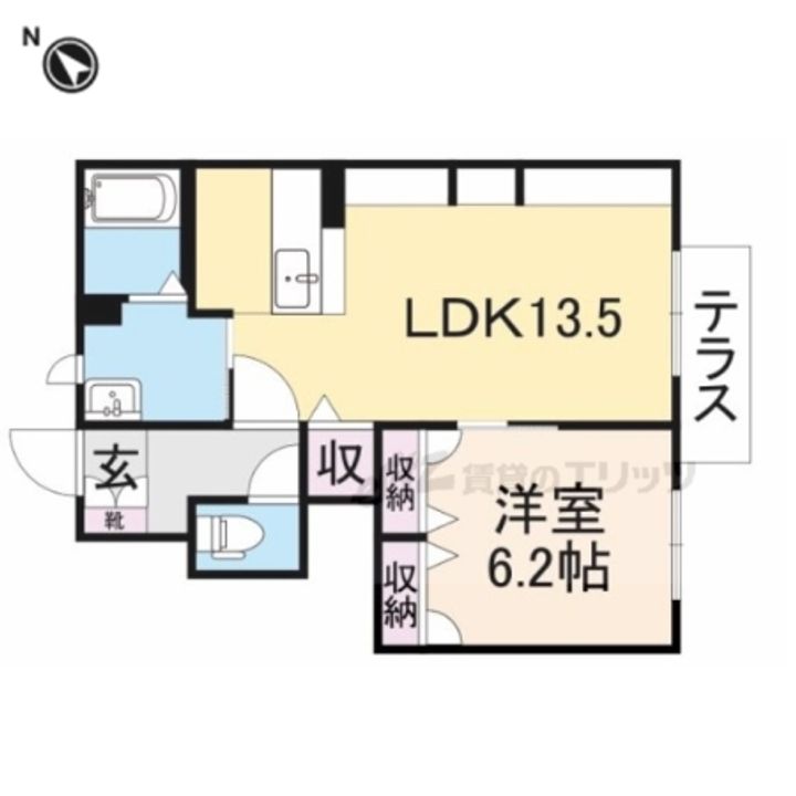 リーフコート高山台の間取り