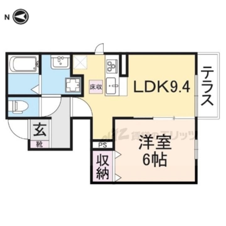 La Soieの間取り