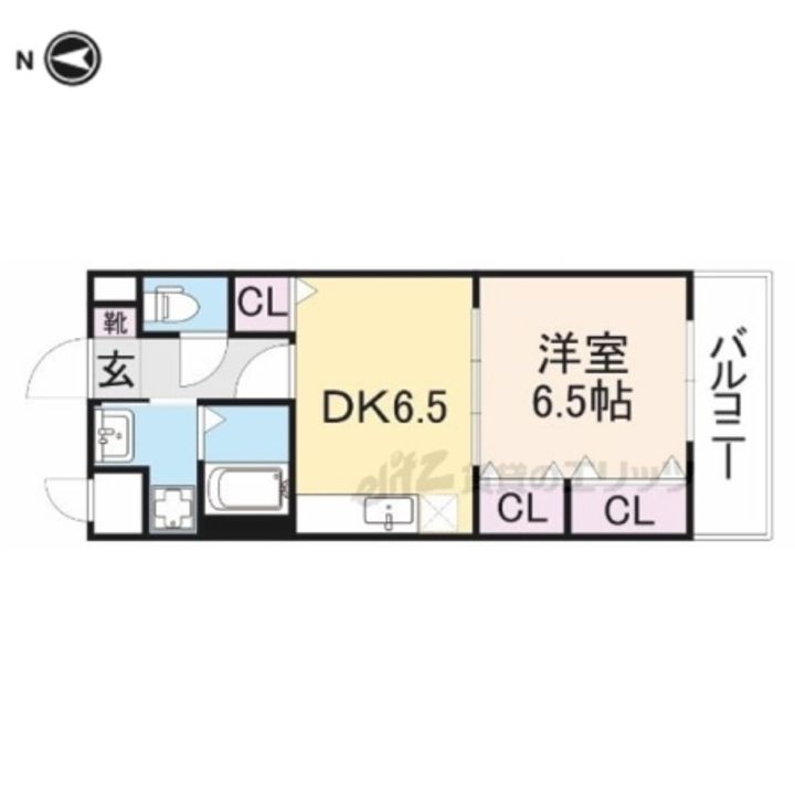 プライムガーデン?・?308の間取り