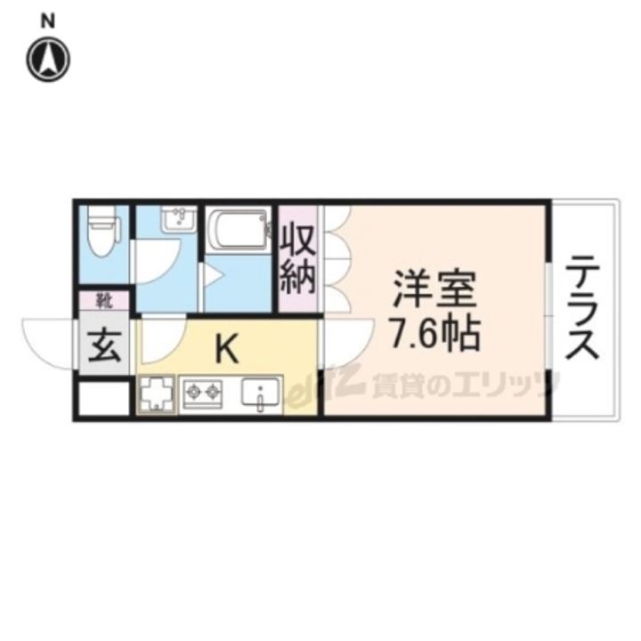 チェリーコーポの間取り
