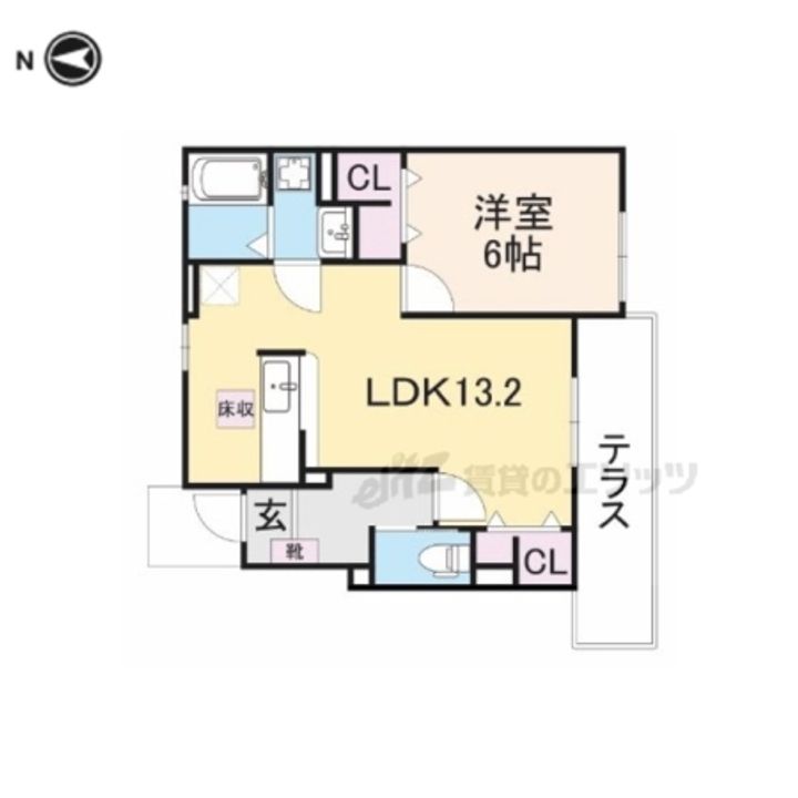 パルケ レアルの間取り