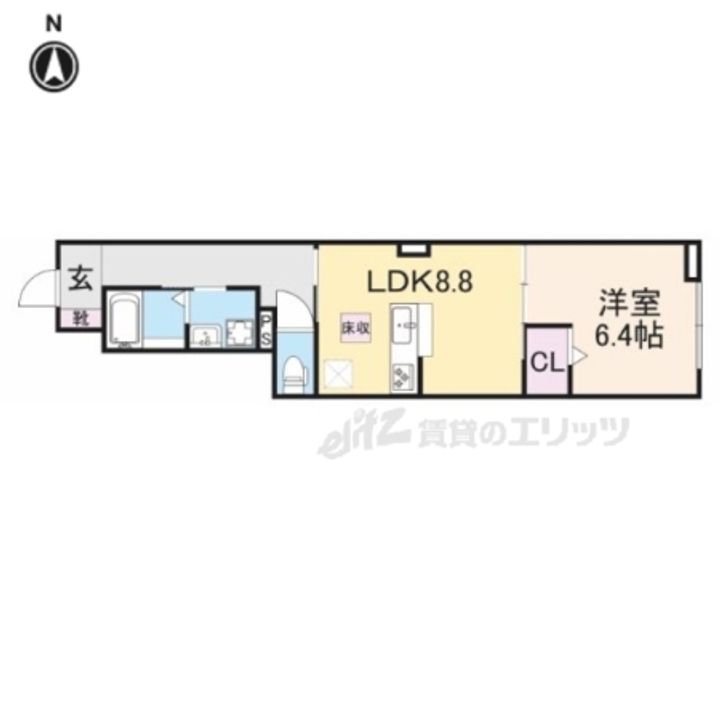 D’sフロンティアの間取り