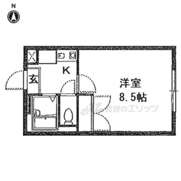レオパレスルピナス・?の間取り