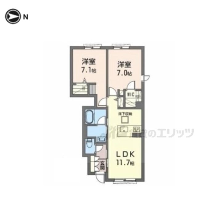 シャルムソレイユの間取り