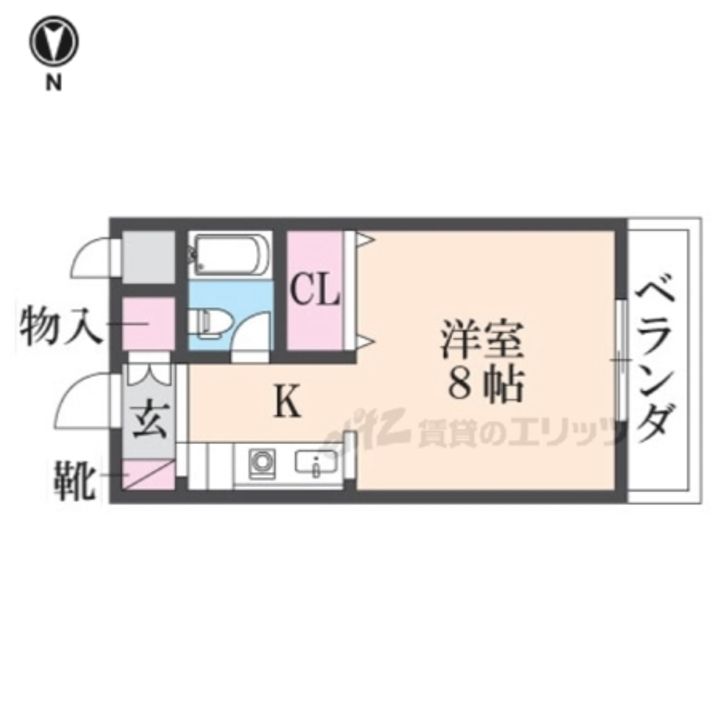 ビクトワール八木の間取り