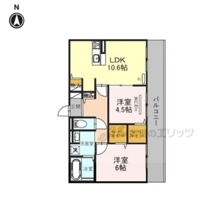 アテールの間取り