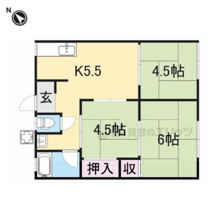 LUMINOSA栄町103の間取り