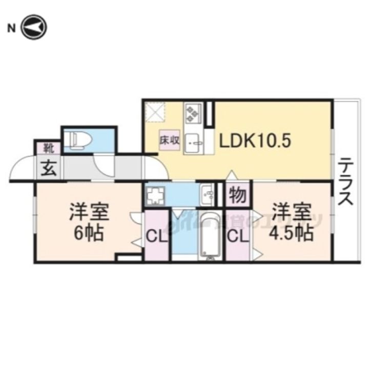 エスペランサ ミヤマの間取り