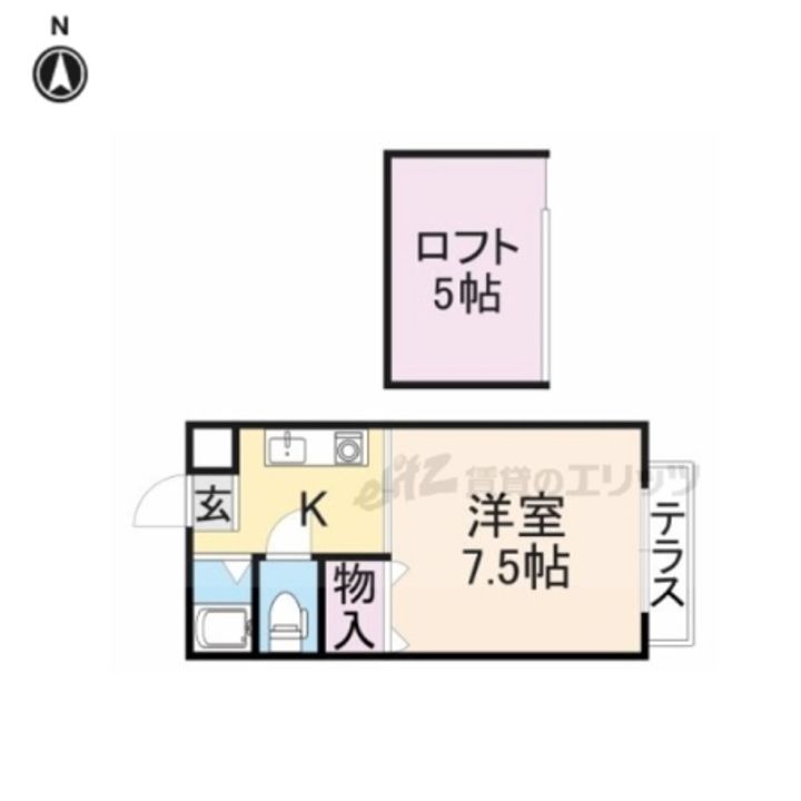 メゾンあすかの間取り