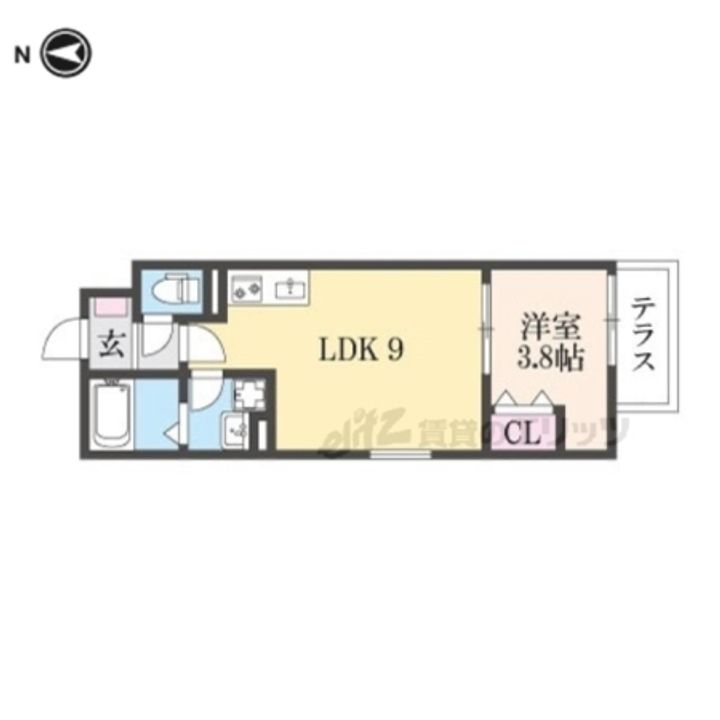 フォレ郡山の間取り