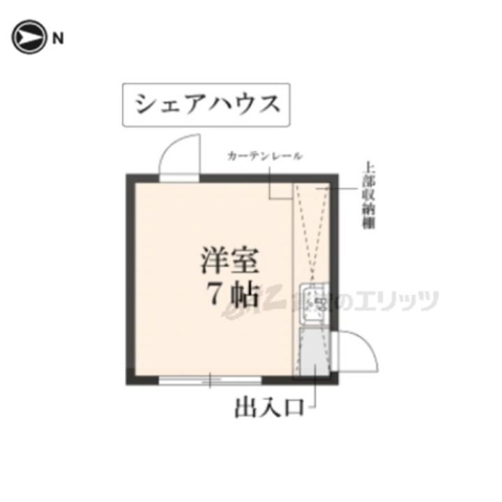 光徳庵荻の間取り