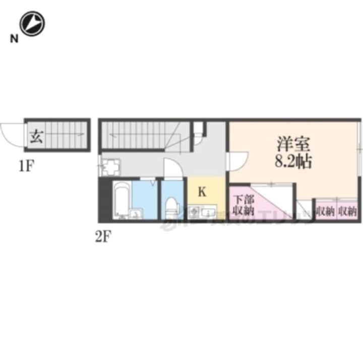 レオパレスSHOWの間取り