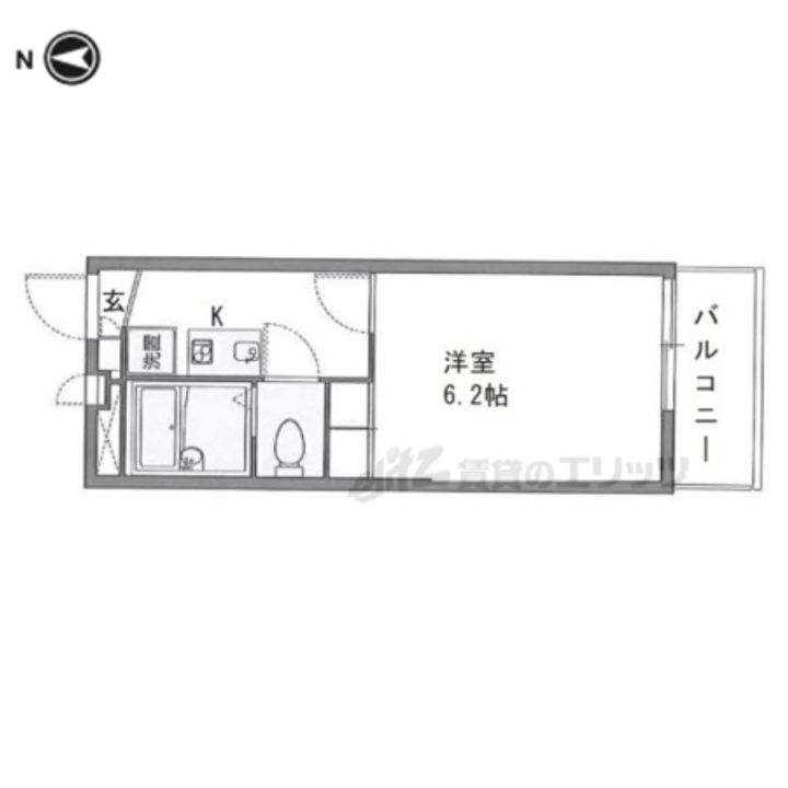レオパレスエルヴェール?の間取り