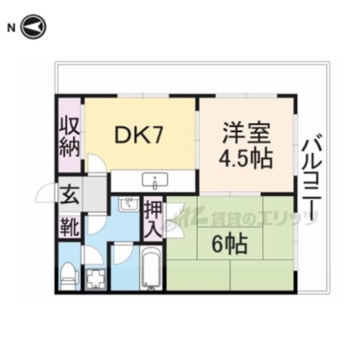 グランメゾン417の間取り
