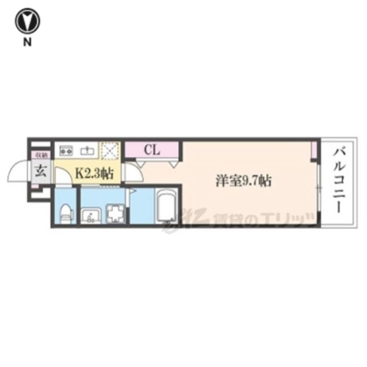 ヒカルサ奈良大森西ノースの間取り