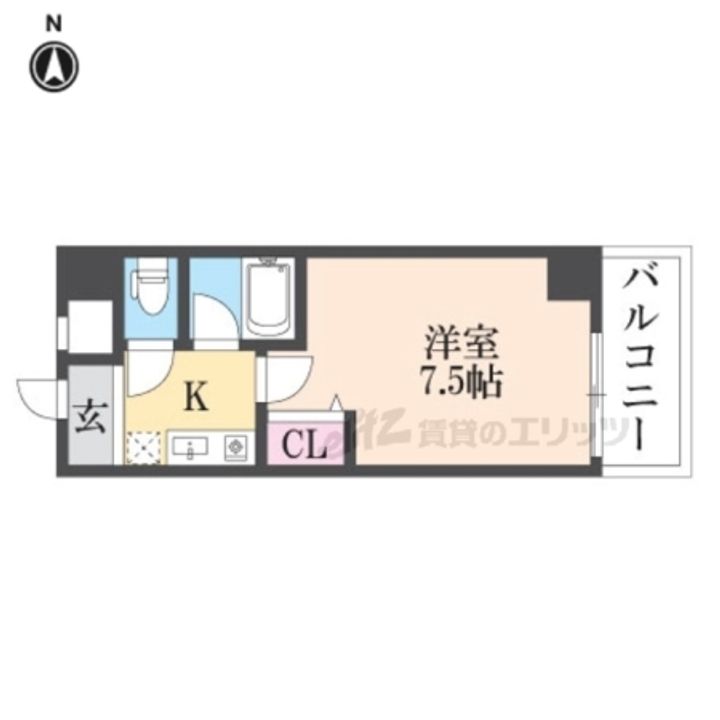 コートビュータワーの間取り