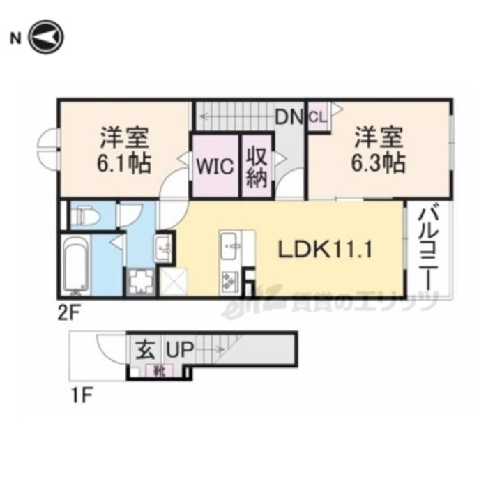 グランド萩ヶ丘?の間取り