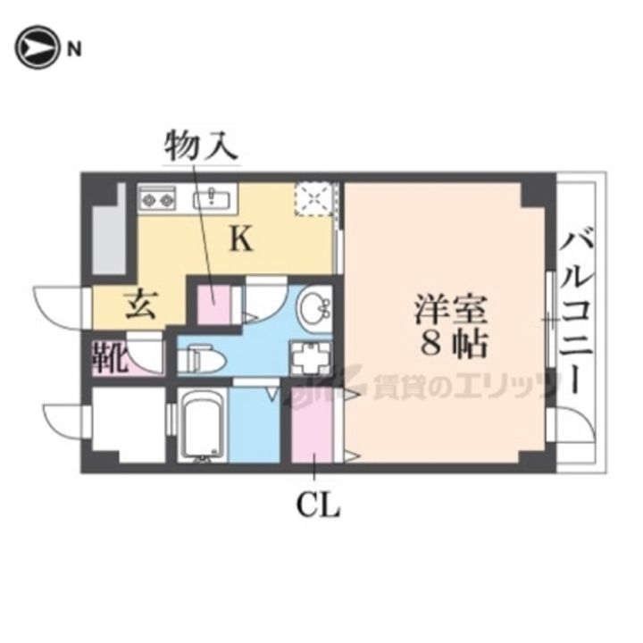 レオンズビル701の間取り