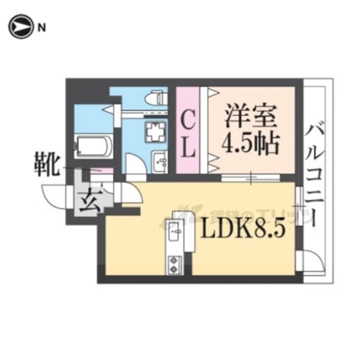 レオンズビル710の間取り