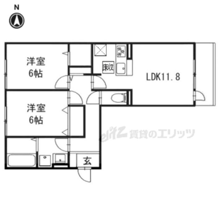 ジェイドウェルの間取り