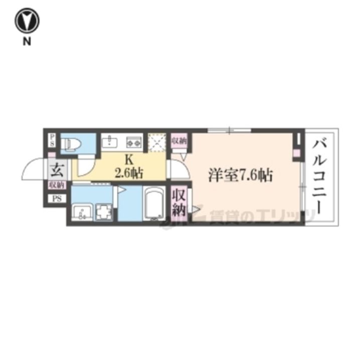 サニーサイド・レオの間取り