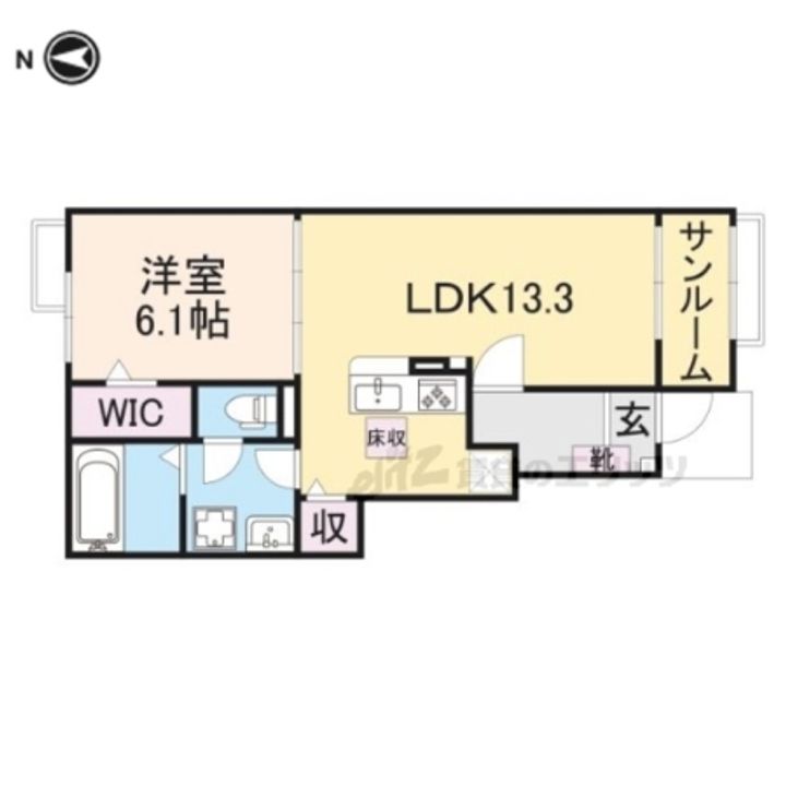 グランメゾンNの間取り