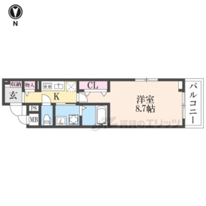 「コンチェストⅢ祥豊」の間取り