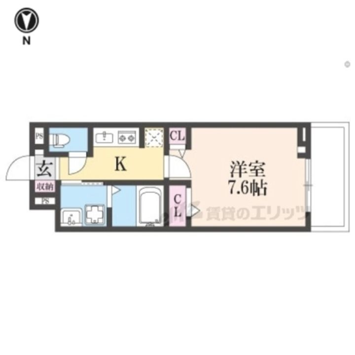 「コンチェストⅢ祥豊」の間取り
