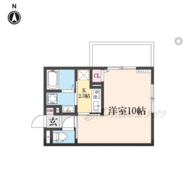 フォーレスト修学院?の間取り