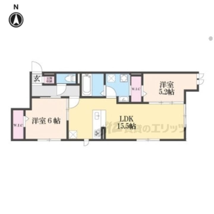 ロゼリアの間取り