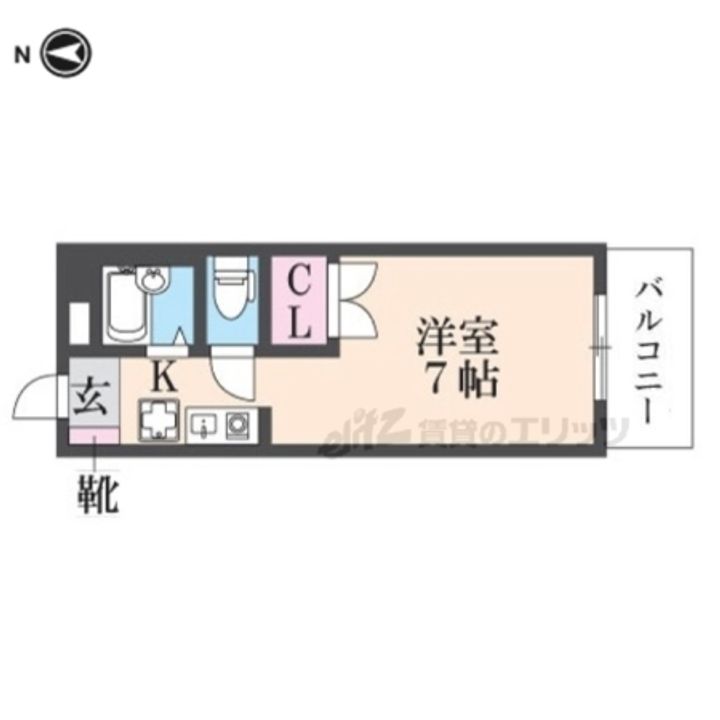 SOLEIL MUKOGAWA ?202の間取り