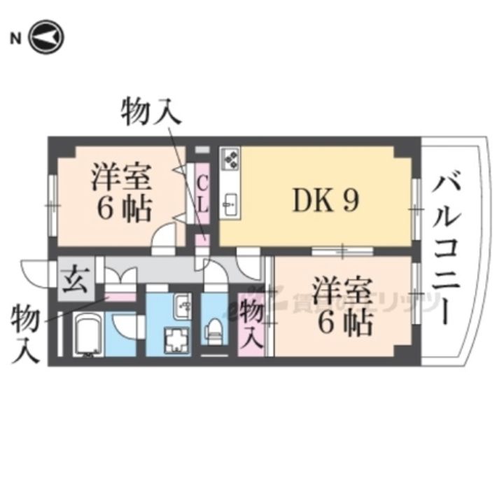 パークモダン伊丹の間取り