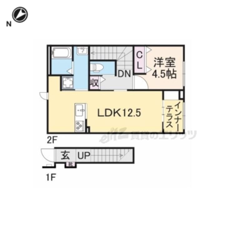 セレーネ202の間取り