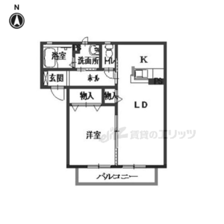 エスポワール102の間取り