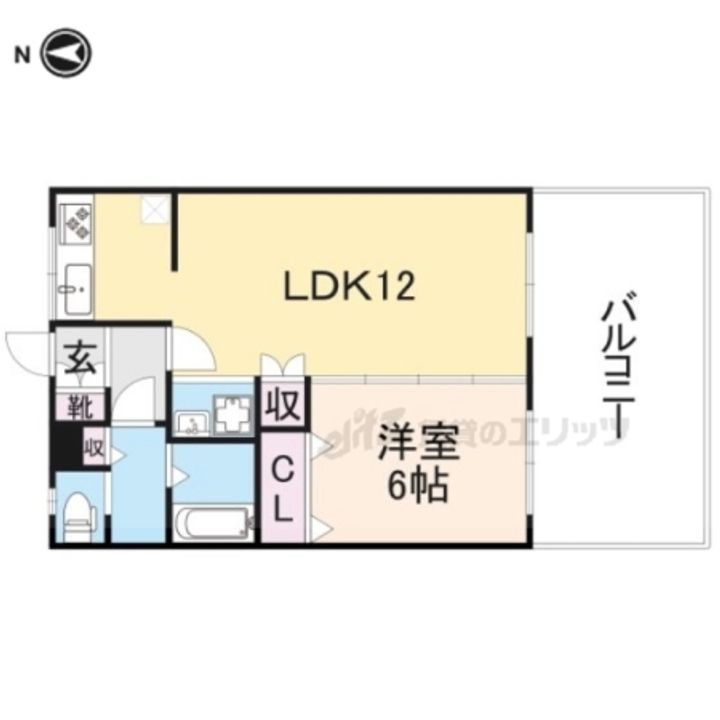 ロイヤルシャトー園田210の間取り
