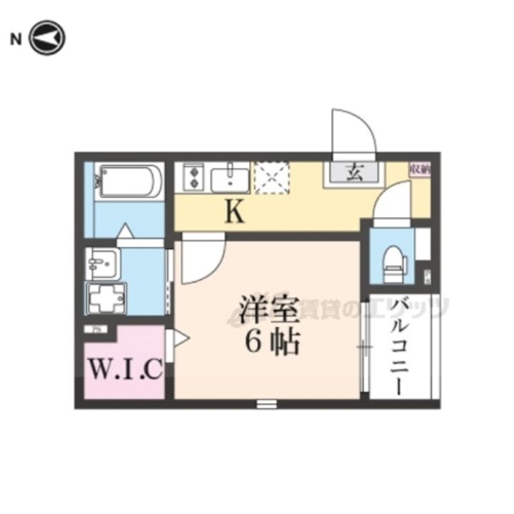 レジデンス藤の間取り
