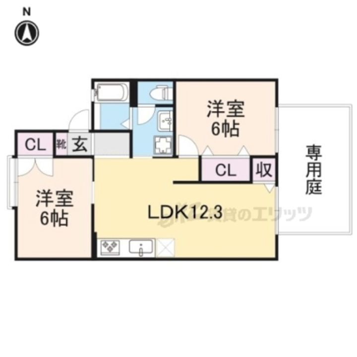 セジュール・マルコの間取り