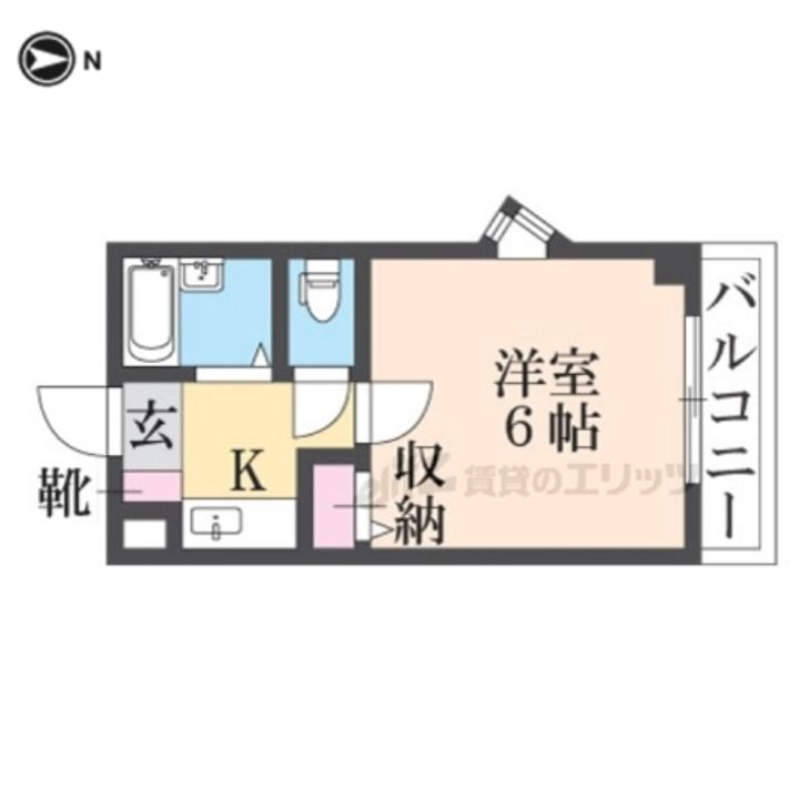 エス・ティマンション旭町の間取り