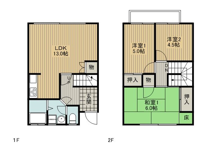 ハイツ鶴峰の間取り