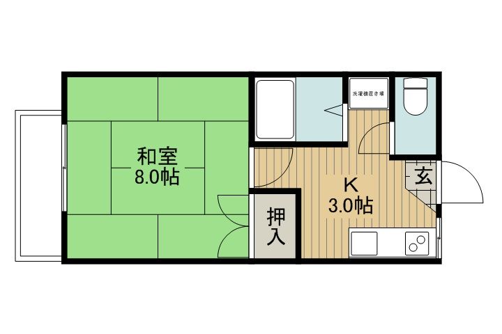 フォーブル明昭の間取り