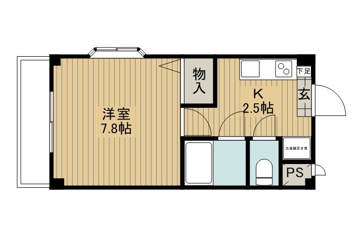グリーンパルの間取り