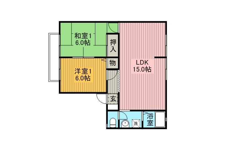 サンプエルトの間取り